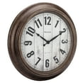 thumbnail image 2 of Westclox 15.5" Round Plastic Analog QA Wall Clock with Antique Bronze Finish, 2 of 6