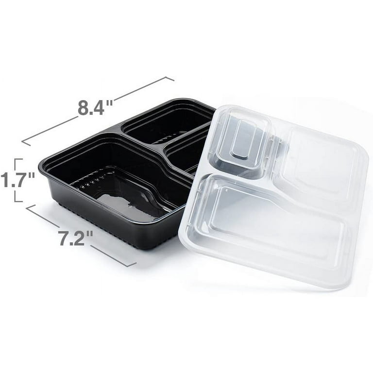 Metronic Meal Prep Containers 32 Oz 50 Pack Food Storage