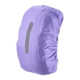thumbnail image 1 of Unique Bargains 40-50L Waterproof Backpack Rain Cover with Vertical Reflective Strap, M, Purple, 1 of 5