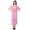 Pink, variant on Bimba Womens Long Maxi Caftan Soft Pink Maxi Gown Cover Up Ladies Kaftan Dress
