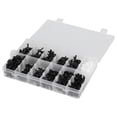 thumbnail image 1 of 350PCS 27.4x17.8x4.22cm Push Fixed Pin Rivet Trim Clip Panel Moulding Assortments Kit Replacement for Ford, 1 of 9