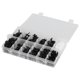 thumbnail image 2 of Kit De Remaches De Pasador, Kit De Remaches De Transmisión Fiabilidad Portátil 27,4x17,8x4,22 Cm Para Reemplazo De Chrysle Para Reemplazo De Mazda Fyydes Plastic Pin Rivet, 2 of 8