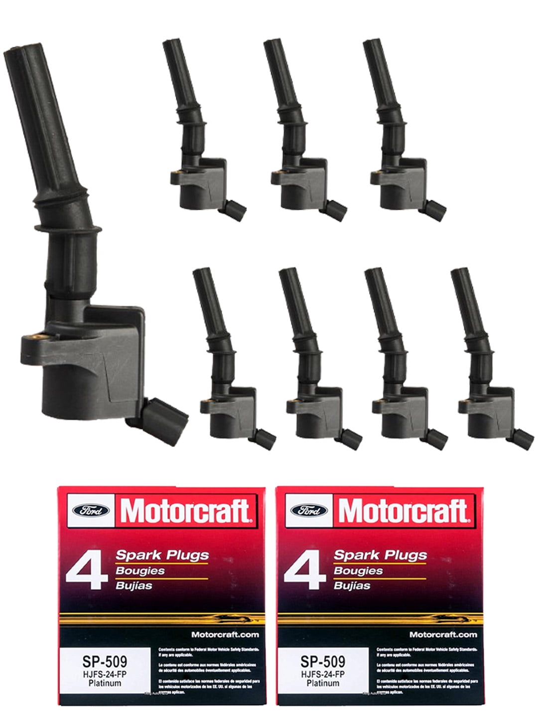 Auto Parts and Vehicles Tune Up Kit 2010 Ford Expedition 5.4L V8 High Performance DG521 SP509