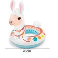 thumbnail image 2 of Baby Pool Float Unicorn Toddlers Floaties Infant Inflatable Swimming Ring With Handles For Kids Aged 1-6 Years, 2 of 3