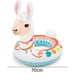 thumbnail image 2 of Baby Pool Float Unicorn Toddlers Floaties Infant Inflatable Swimming Ring With Handles For Kids Aged 1-6 Years, 2 of 3