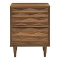 thumbnail image 3 of Modway Vespera 2-Drawer Nightstand in Walnut, 3 of 7