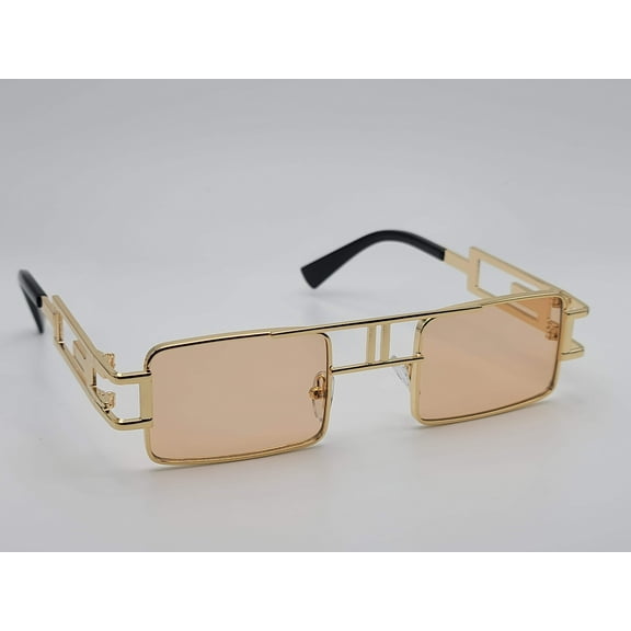 Popular Fashion Small Rectangle Women Luxury Sunglasses Vintage Punk