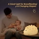 thumbnail image 5 of Regalos de luz nocturna LED para niños y bebés, lindas luces nocturnas de silicona con forma de erizo con control de toque multicolor con blanco cálido y 6 colores, lámparas de regalo portátiles, 5 of 5