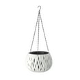 thumbnail image 2 of zhmrfg Hanging Rattan Hanging Basket Planter, No Rotten Roots Water Barrier Design for Outdoor and Indoor Hanging Plants, Durable Plastic Construction, Ideal for Decorating Gardens and Patios, 2 of 6
