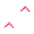 thumbnail image 1 of pitrice 1 Pair Brake Pad Wear-resistant Braking Fitting Wheel Stopper Wheels Stopping Clamp Replacing Parts Bikes Part for Replace Pink 2Set, 1 of 6