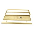 thumbnail image 5 of TFCFL Gold Clothing Rack Retail Metal Garment Rack With Top Shelf Dual-bar Clothes Hanging Rod, 5 of 12