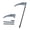 A, variant on Clearance! Zguuel Halloween Triple Skull Grim Reaper Scythe Prop, 3 Skull Scythe Costume Accessory for Cosplay Party Dress Up Decoration, Bronze