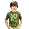 thumbnail image 3 of WERYOUNG Girls First Day Of School Shirts Short Sleeved Crewneck Cartoon Printed T Shirts Lightweight Knit Tees For Kids Back To School Versatile Tops 2-3 Years, 3 of 3