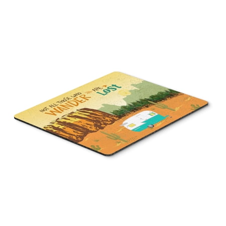 Retro Camper Camping Wander Mouse Pad Hot Pad or Trivet price history on PriceWatchPro