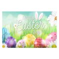 thumbnail image 2 of Decoraciones de Pascua, adornos de Pascua, regalos de Pascua, corona de primavera, valla, Pascua, nuevo material fotográfico, fondo de fotografía, tela de fibra de poliéster, tela de fondo, etc., 2 of 6