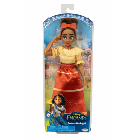 Disney Encanto Dolores Madrigal Fashion Doll with Iconic Accessories 11 inch Product Height