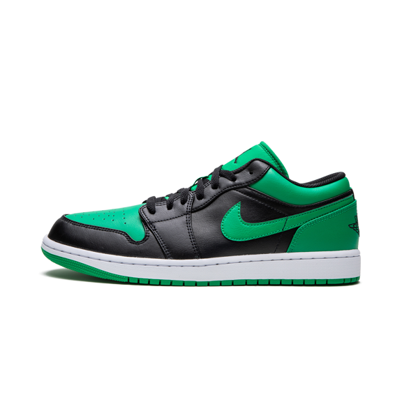 Jordan MENS Air Jordan 1 Low "Lucky Green" 553558 065 from Stadium Goods