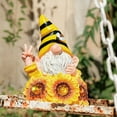 thumbnail image 5 of Joint Honglin Garden Gnome 8.6 inch Garden Statue Led Lights, 5 of 7