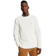 thumbnail image 1 of Jersey Tommy Hilfiger Cable Knit para hombre WhiteSuede XL, 1 of 4