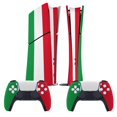 thumbnail image 2 of Flag of Italy PS5/PS5 Pro/PS5 Slim Digital Disc Skin Sticker For Console And Controller Skins, 2 of 7