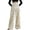 Multicolor, variant on QHFBli Women's Polka Dots Wide Leg Pants Elastic Waist Baggy Trousers