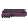 thumbnail image 2 of Sofá Cama Modular Reversible de Velvet Morado Makora Modelo Cosmo, 2 of 8