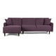 thumbnail image 2 of Sofá Cama Modular Reversible de Velvet Morado Makora Modelo Cosmo, 2 of 8