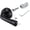 Matte Black, variant on RVKXHD Metal Lever Handle Kit, Compatible with Delta RP74148,  Delta RP70538 Single Function Pressure Balance Cartridge, Delta Foundation Series Single Handle Tub/Shower Faucets(Polished Chrome)