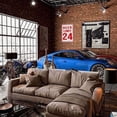 thumbnail image 4 of Metal Tin Garage Sign Tool Rules Signs Garage Wall Decor Garage Shop Decorations For Men My Room Tools Rules Sign Man Cave Signs Vintage Garage Decoration Coffee Bar Sign Gifts 12x8 Inch, 4 of 5