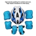 thumbnail image 3 of Yuarrent Protector de patinaje sobre ruedas ajustable de 7 piezas Juego de cascos para niños pequeños Coderas patinar tipo 3 Yuarrent OD022039-06, 3 of 6