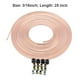 thumbnail image 3 of Riwesomey Cable de freno Suministros universales para automóviles Artesanía Ampliamente aplicable Adaptador de cables de frenado Montaje simple Vehículos, repuestos y accesorios Mis, 3 of 6