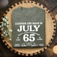 thumbnail image 3 of Jollimate Legends Are Made in July 1961 Shirt, 65th Birthday Graphic Tee, Aged to Perfection T-Shirt, 3 of 6
