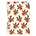 thumbnail image 5 of joogoo A5 Spiral Journal Notebook Cute Elk Reindeer College Ruled Notebooks 8.3" x 5.7" 2 PCs, 5 of 8