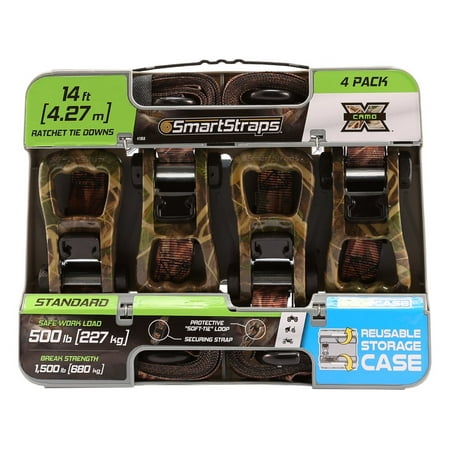

SmartStraps 1958 Heavy Duty Tie-Down 1500 Lb 14 L Camouflage Each