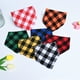 thumbnail image 5 of 2 piezas Toalla para saliva para mascotas Babero a cuadros Babero para perros y gatos Toallita grande para perros MFZFUKR CPB-US-FXT56-4, 5 of 5