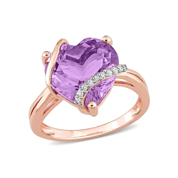 Everly Women's Amethyst Sterling Silver Ring