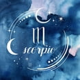 thumbnail image 2 of Popp, Grace 12x12 White Modern Wood Framed Museum Art Print Titled - Watercolor Astrology VIII, 2 of 4