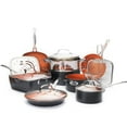 thumbnail image 1 of Gotham Steel 15 Piece Ceramic Nonstick Cookware Set, Stay Cool Handles, Oven & Dishwasher Safe, 1 of 5