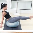 thumbnail image 5 of Exercise Donut Yoga Ball Workout Core Training Stability Ball For Yoga Pilates Balance Training with Inflatable Pump, 5 of 5