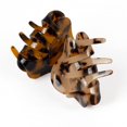 thumbnail image 4 of JIRIS 2 Pcs Hair Claw Clips Medium 3.5 Inch Banana Clips Hair Jaw Clips Tortoise Barrettes Celluloid French Design Barrettes celluloid Leopard Print Clip Accessories for Women Girls, 4 of 7