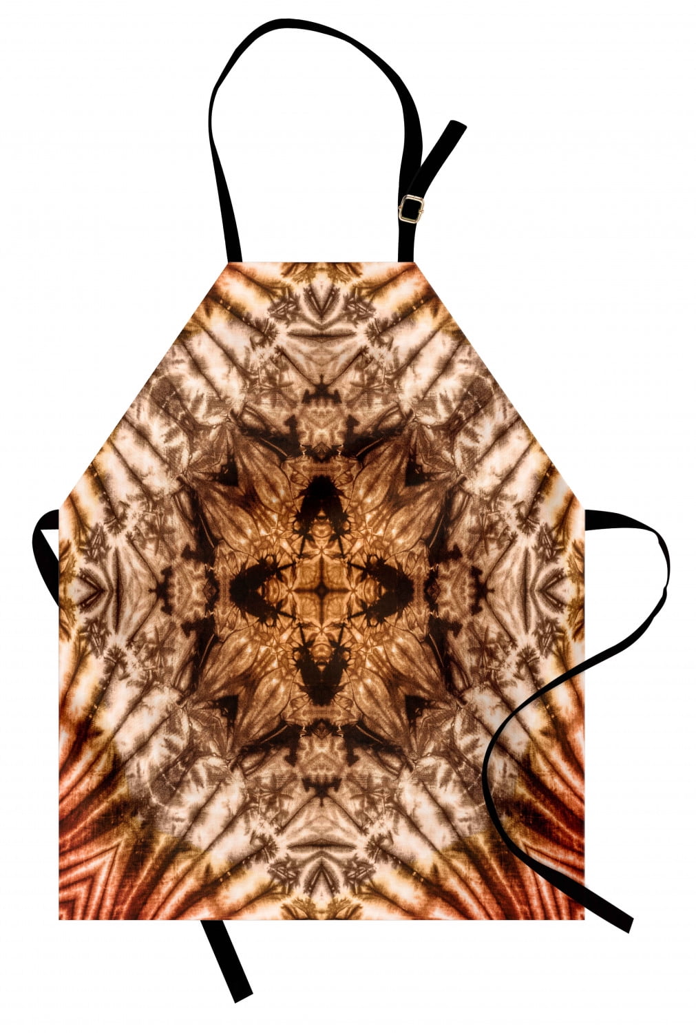 Tie Dye Apron Sacred Object Silhouette Form Generated With Ancient Tie