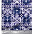 thumbnail image 1 of Soimoi Cotton Cambric Fabric Check & Geometric Print Fabric by The Yard 56 Inch Wide, 1 of 5