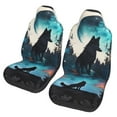 thumbnail image 2 of Haiem Artistic Moon Valley Wolf Printed Car Seat Covers Set of 2, Universal Fit Car Seat Covers,Protective Seat Covers,Comfortable Car Seat Covers, Easy Installation Seat Covers, 2 of 9