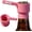 Pink, variant on Bottle Cap Launcher with Opener - 3D Printed Push Down Bottle Opener That Shoots Caps, Funny Beer Opening Tool for Party, Home Bar, Picnic, Camping & Kitchen, Novelty Gift for Men