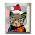 thumbnail image 1 of Epic Graffiti 'Santa Kitty' by Lanre Adefioyue, Canvas Wall Art, 26"x30", 1 of 8