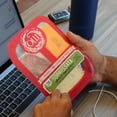 thumbnail image 4 of Olli Salumeria Ready-to-eat Refrigerated Sliced Sopressata Salami Snack pack with Cheddar and Crackers, 4 of 5