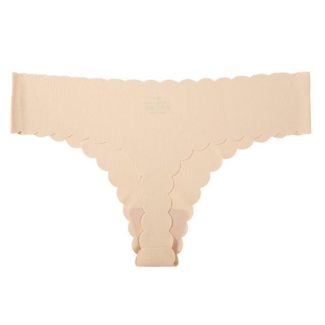 Clearance Sale 2025 Women's Panties Ladies Sports Briefs Seamless Breathable Rib Cotton Stretch Soft Low Rise Thong