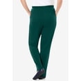 thumbnail image 2 of Woman Within Plus Size Petite 7-Day Straight-Leg Elastic-Waist Stretchy Knit Pant, 2 of 6
