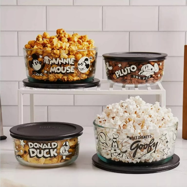 Disney 100 Year Anniversary Large Pyrex Glassware, 8 Piece