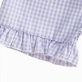 thumbnail image 4 of TOWED22 Toddler Baby Clothes 2pcs Sets Short Sleeve Crew Neck Shirt Tee + Shorts Princess Summer Outfits Casual Clothing(Purple,2-3Y), 4 of 6